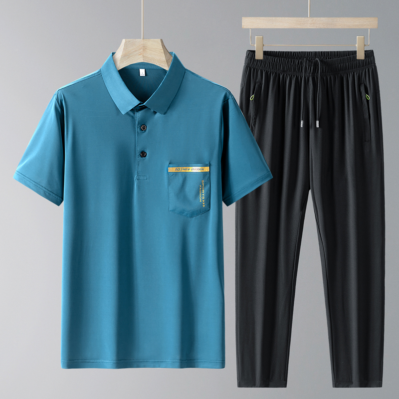 Men's Polo T-Shirt and Pant Su - Mens Formal recension och pris
