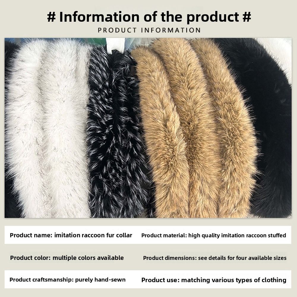 Trim Long Scarf Faux Fox Fur S - Windsor Knot Tie recension och pris