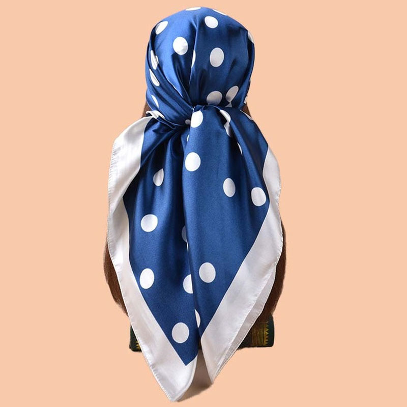 90*90cm Luxury Polka Dots Silk - Windsor Knot Tie recension och pris