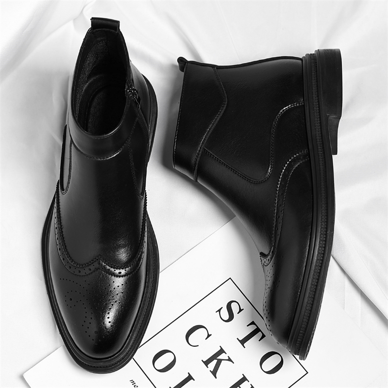 Autumn  Winter Thick Soled Men - Men'S Formal Style recension och pris