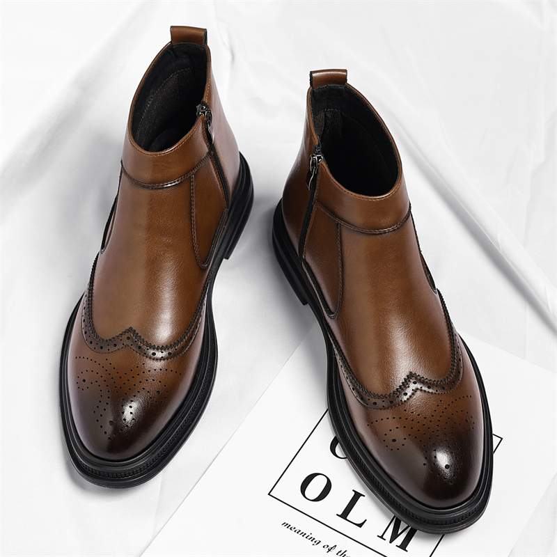 Autumn  Winter Thick Soled Men - Men'S Formal Style recension och pris
