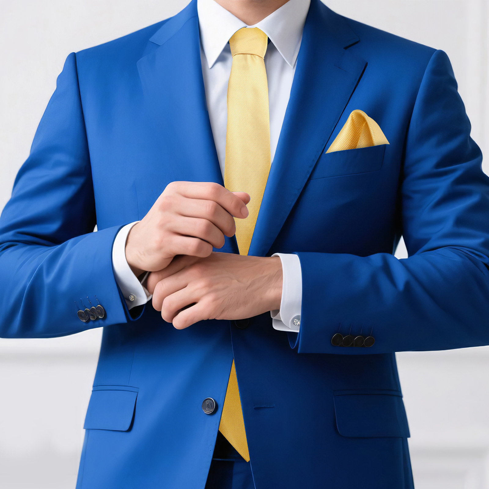 5 pcs Men'S Tie Set: Necktie P - Pocket Square Set recension och pris