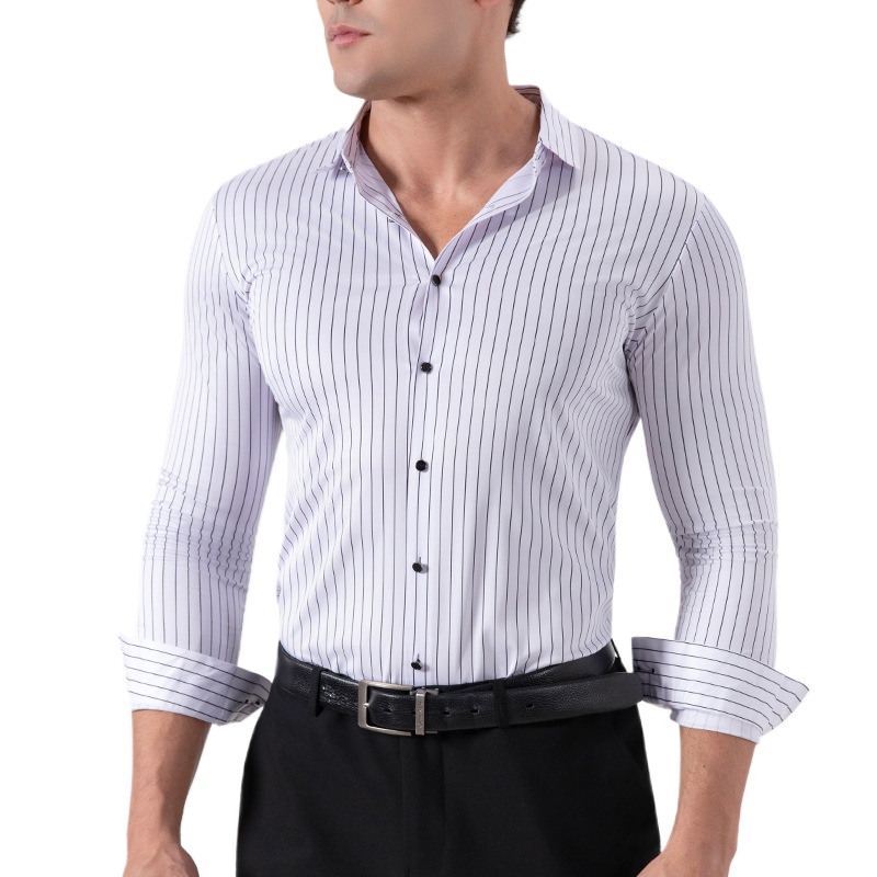 Retro Striped Wrinkle Free Str - Mens Formal recension och pris