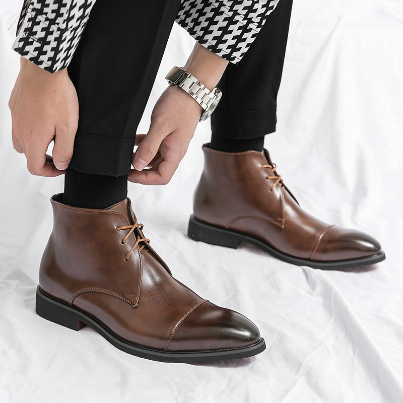 English Style Men's Genuine Le - Men'S Formal Style recension och pris