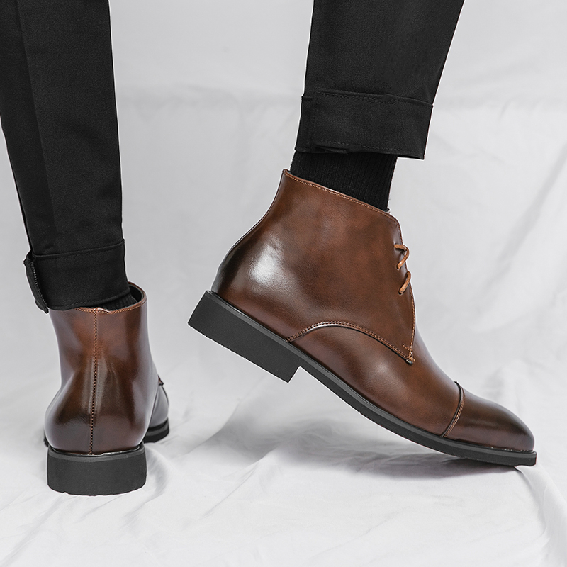 English Style Men's Genuine Le - Men'S Formal Style recension och pris