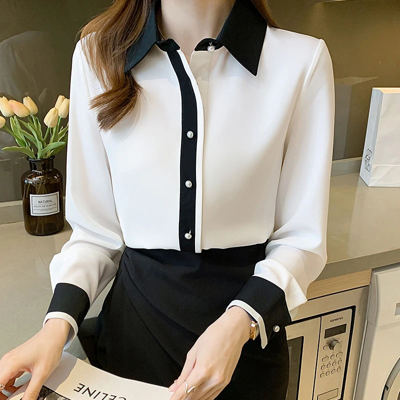 White Chiffon Shirt for Women  - Men'S Formal Style recension och pris