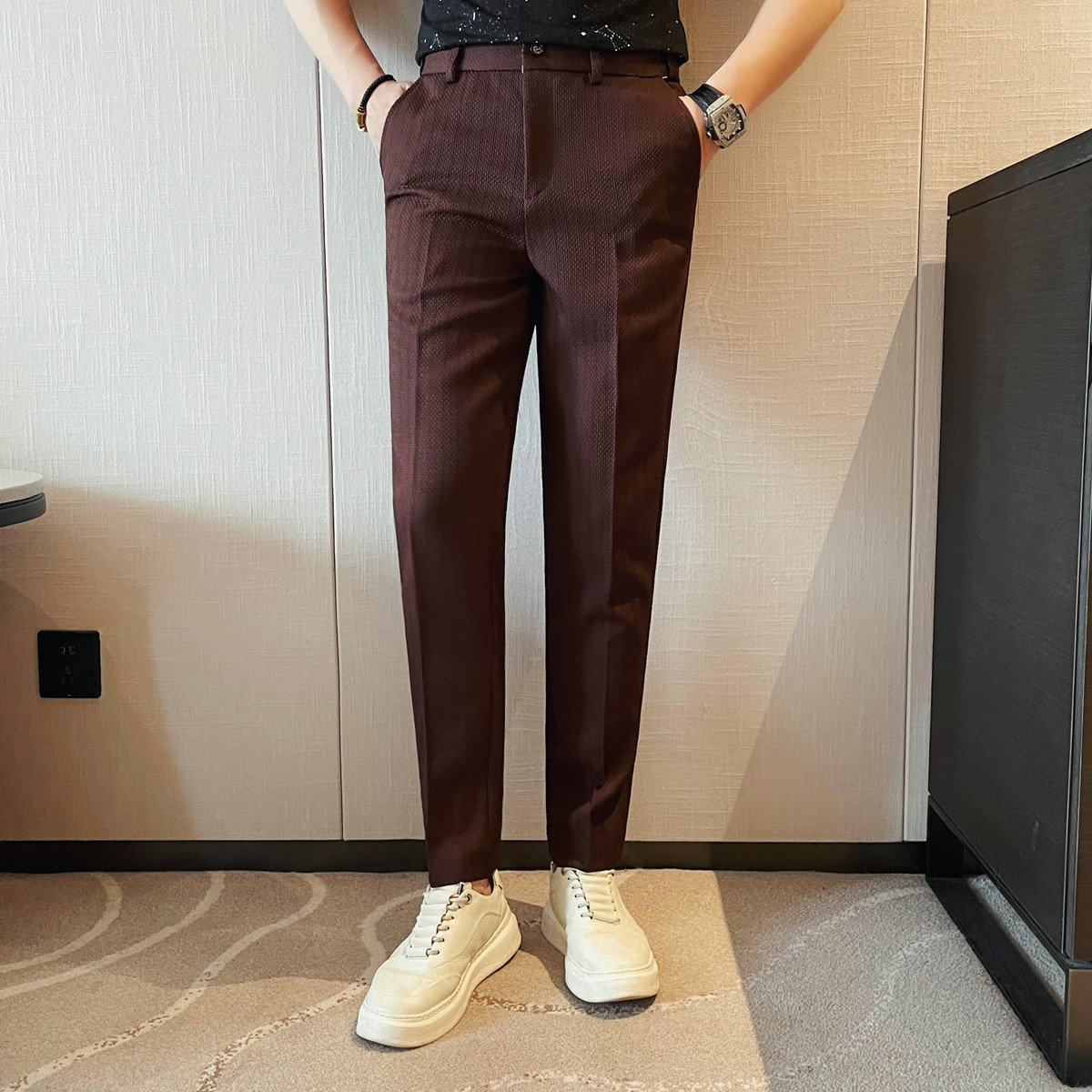 2025 Spring Summer New Men's T - Men'S Formal Style recension och pris