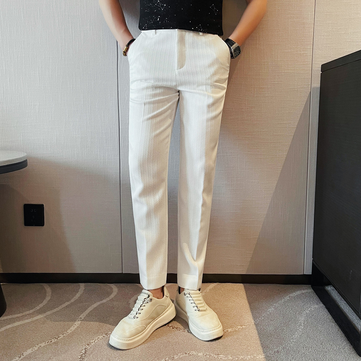 2025 Spring Summer New Men's T - Men'S Formal Style recension och pris