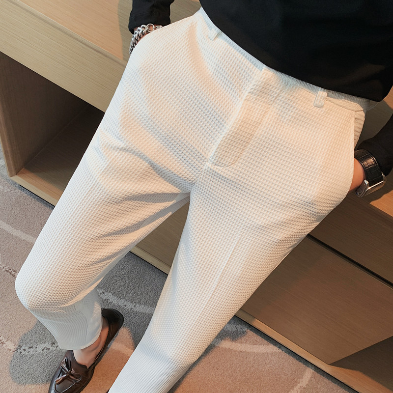 2024 Autumn New Waffle Stretch - Men'S Formal Style recension och pris