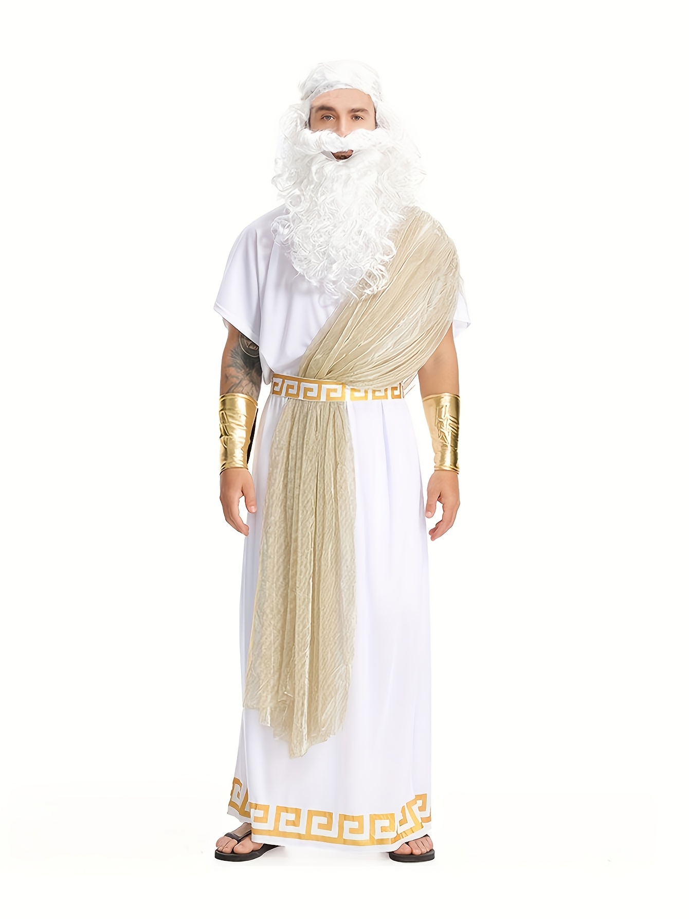 Men Zeus Greek God Costume Anc - Mens Formal recension och pris
