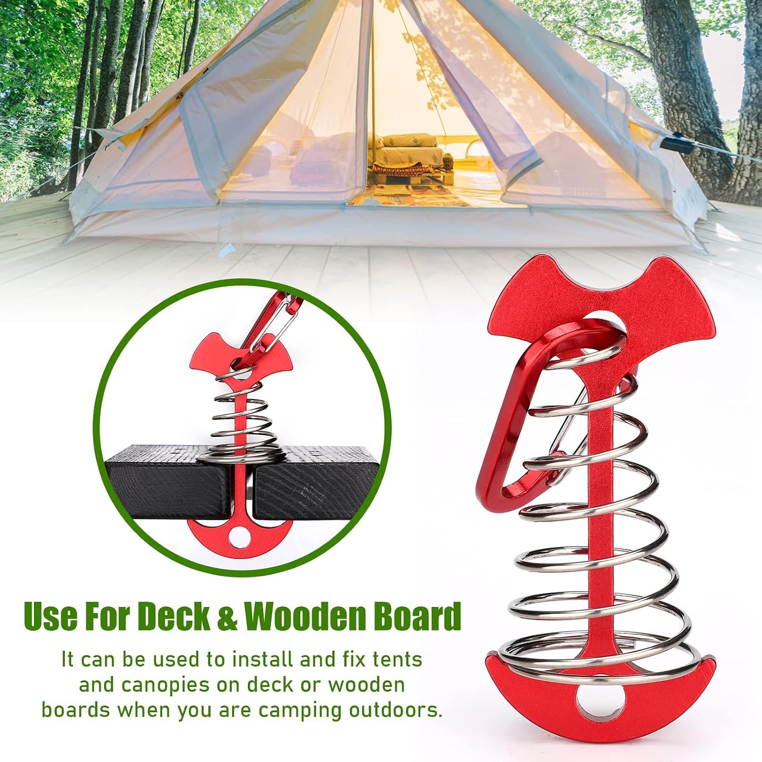 5/10pcs Deck Anchor Pegs Windp - Windsor Knot Tie recension och pris