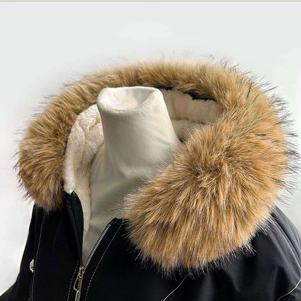 Lengthened Scarf Faux Fur Coll - Windsor Knot Tie recension och pris