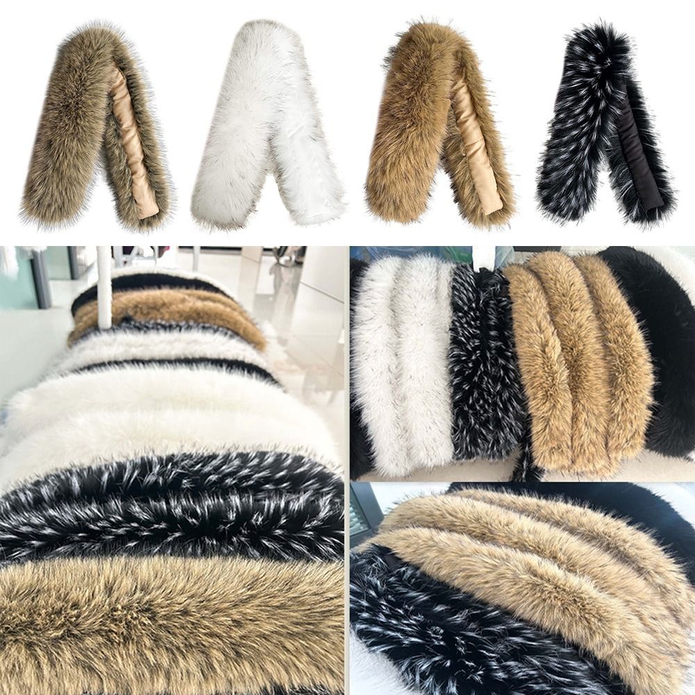 Lengthened Scarf Faux Fur Coll - Windsor Knot Tie recension och pris