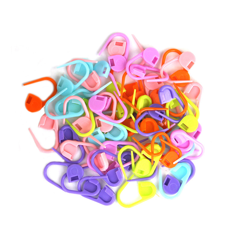 100Pcs Mix Color Knitting Tool - Tuxedo Lapel Pin recension och pris