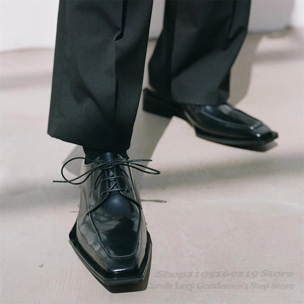 Black Patent Leather Men 4Cm H - Men'S Formal Style recension och pris