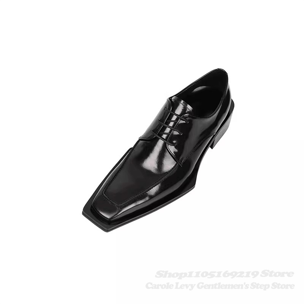 Black Patent Leather Men 4Cm H - Men'S Formal Style recension och pris
