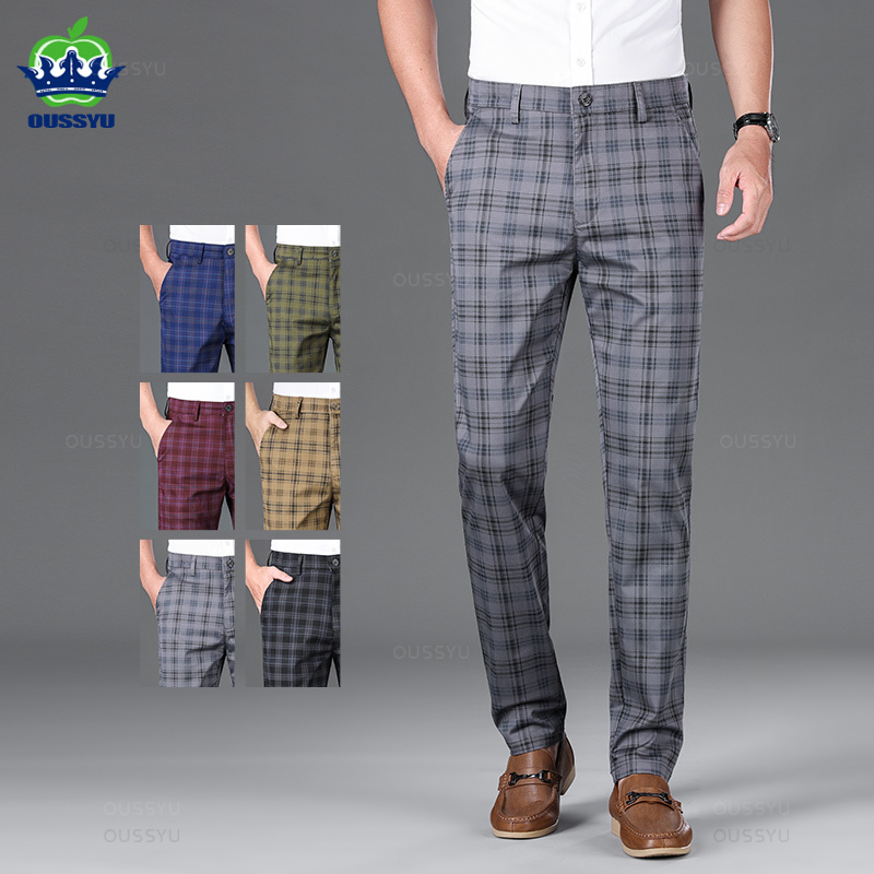 OUSSYU Brand Clothing High Qua - Men'S Formal Style recension och pris