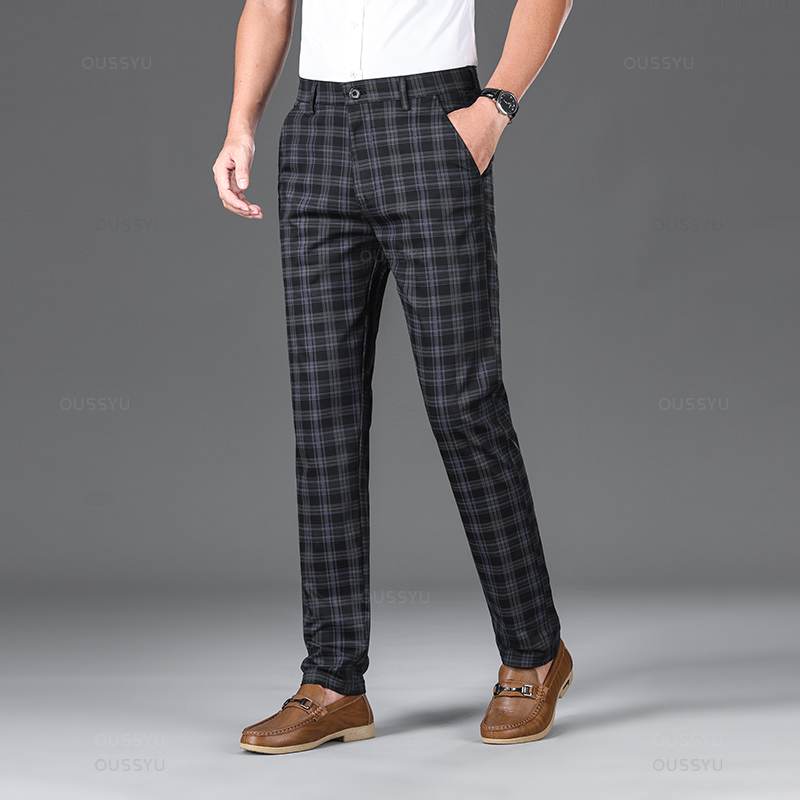 OUSSYU Brand Clothing High Qua - Men'S Formal Style recension och pris