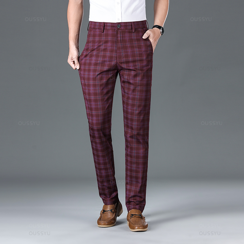OUSSYU Brand Clothing High Qua - Men'S Formal Style recension och pris