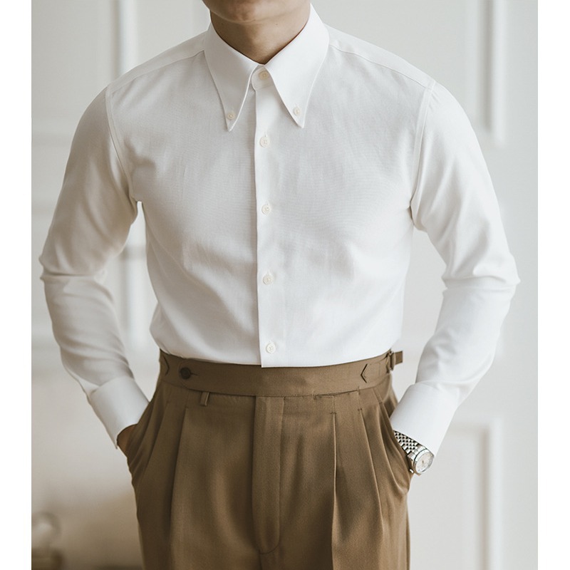 Oxford Shirt Men Long-sleeved  - Mens Formal recension och pris