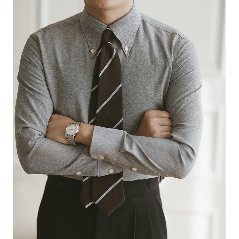 Oxford Shirt Men Long-sleeved  - Mens Formal recension och pris